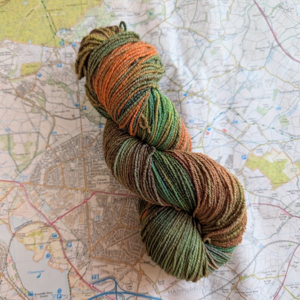 Lichen and rust :: tencel : cotton : elastane :: sock :: 100g