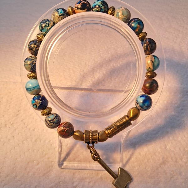 Jasper Stretch Bracelet 