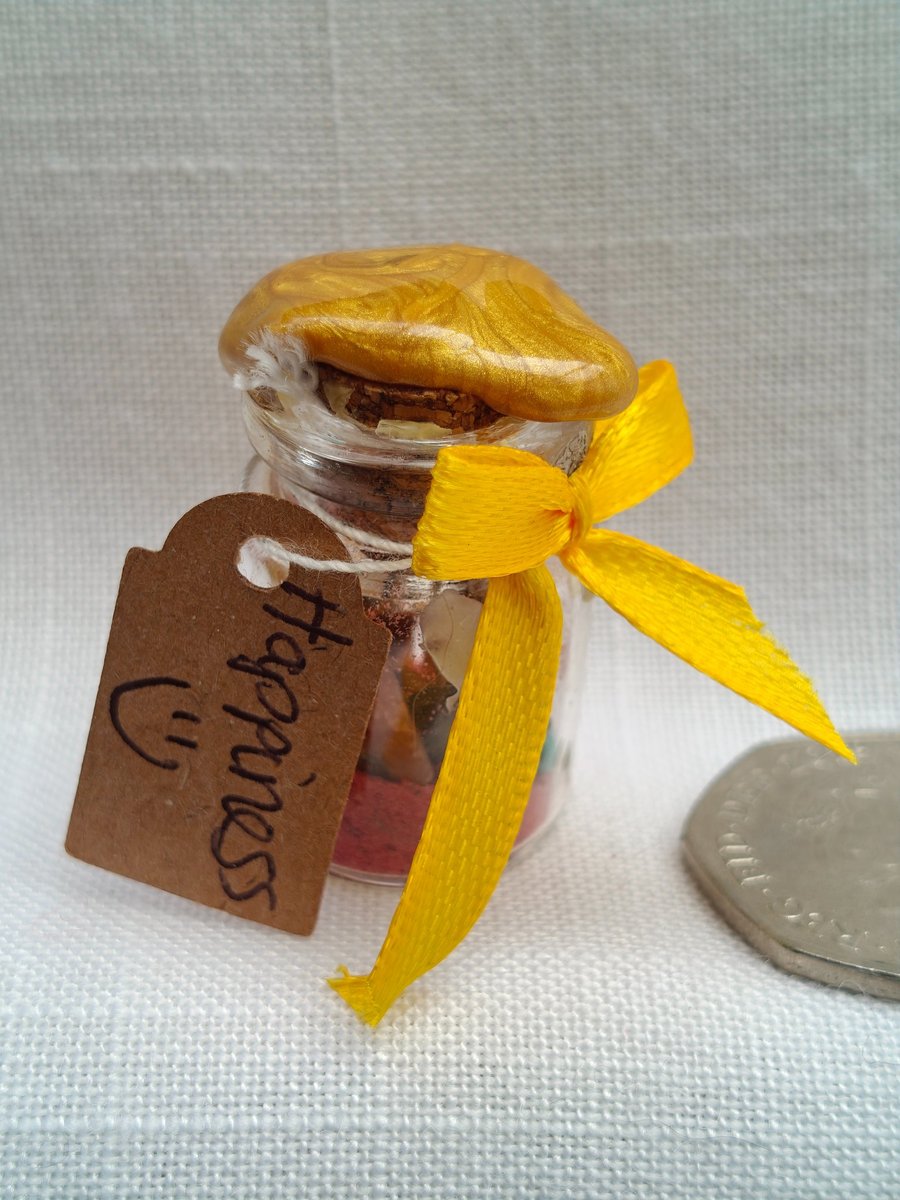 Mini spell Jar: Happiness