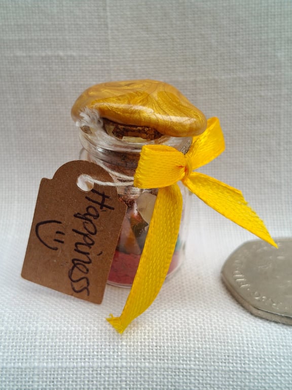 Mini spell Jar: Happiness
