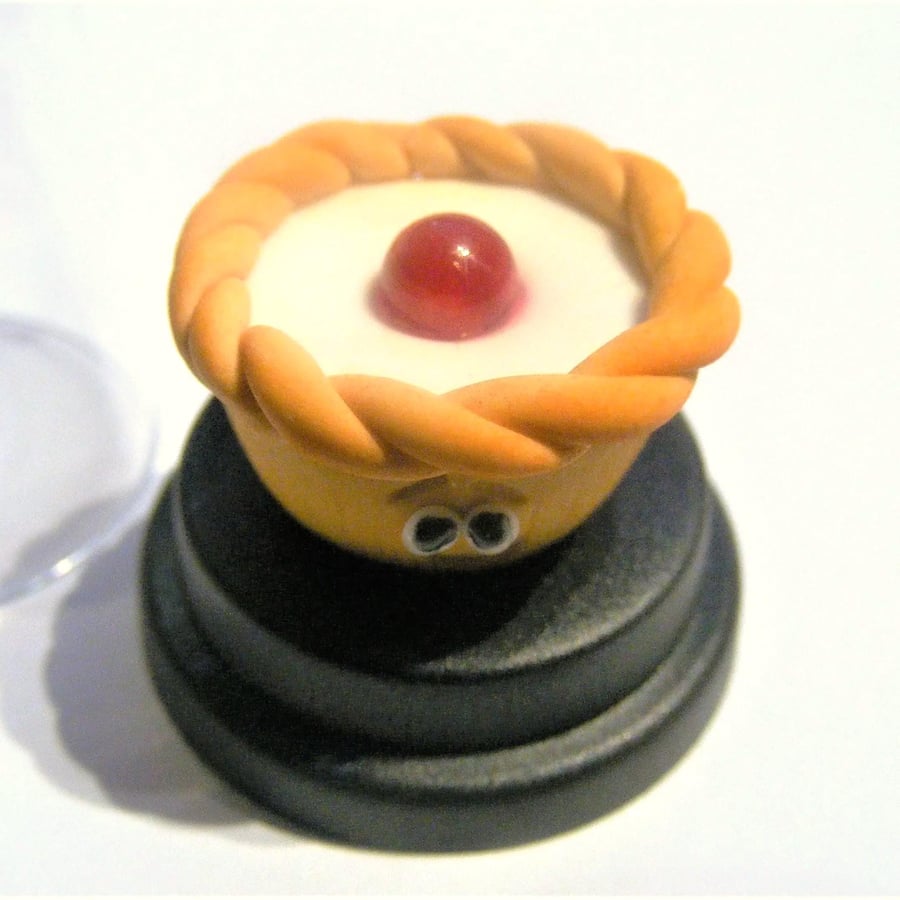 Pet Bakewell Tart, Pet Cherry Bakewell, Gift for him, Nostalgic food Iconic food