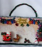 Handmade Christmas wall decoration.