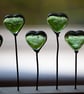 5 hearts stained glass suncatcher ornament - Image 2