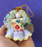 Tiny Star Fairy Doll Decoration, Lizzie Decorative Fairy, Handmade Doll - Image 7