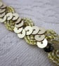 Gold Sequin Glitter Ricrac - Image 2