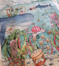 Having a Whale of a Time Tea Towel - Image 3