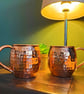 2 Pure Copper Moscow Mule Mugs - Perfect gift idea for Cocktails lovers