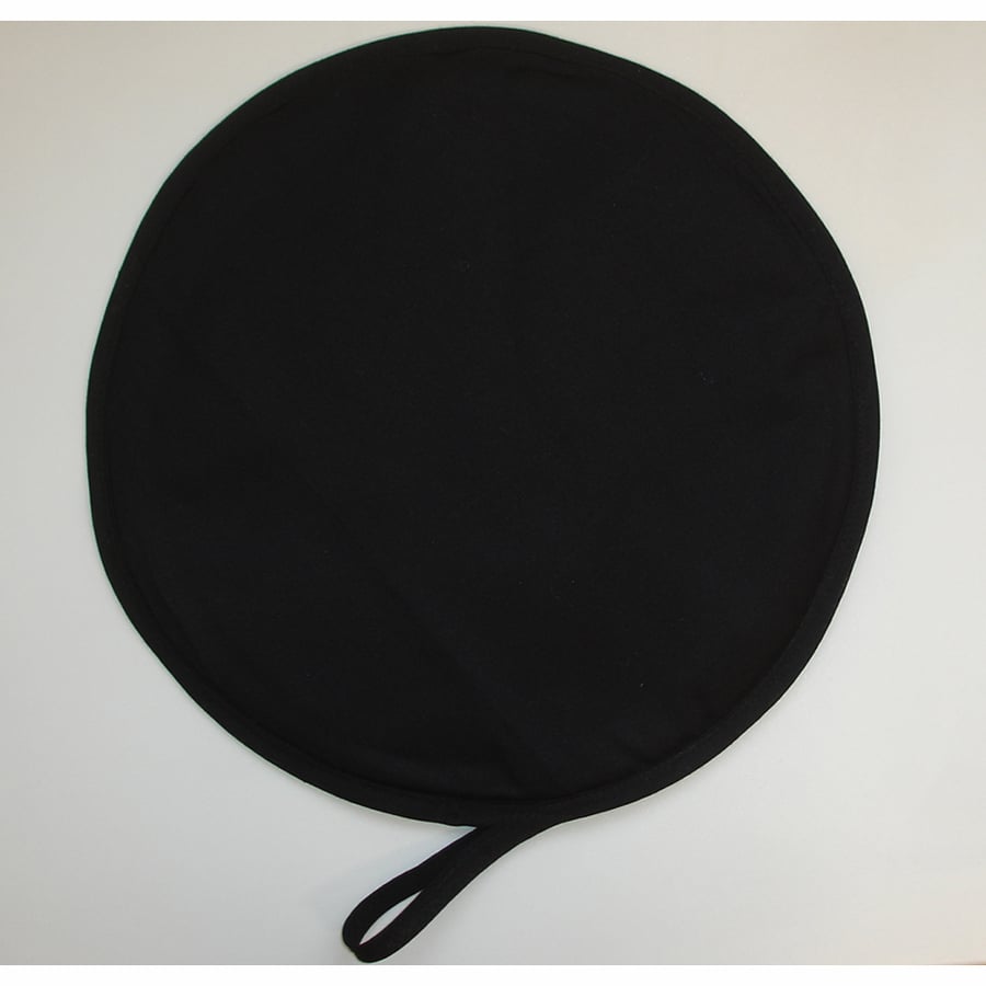 Black Aga Hob Lid Mat Pad Hat Round Cover Surface Saver