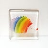 Rainbow Hedgehog Coaster