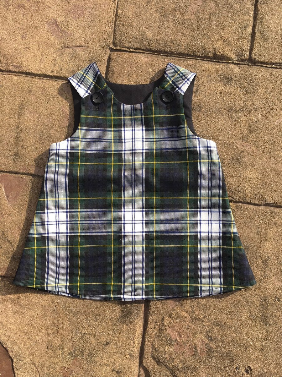 Gordon Dress Tartan Pinafore Dress