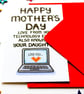 Funny Mothers Day Card, Joke Computer Mum, Mom Card From Daughter, Teenager - Image 7