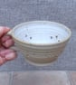 Hand thrown Berry bowl cup or colander drainer stoneware ceramic in ivory cream - Image 1