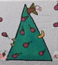 Cats in the Christmas Tree, Canvas Christmas Decoration  - Image 2
