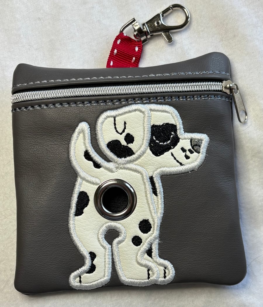 Dalmatian Poo bag dispenser 