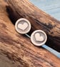 Lovely Heart Stud Sterling Silver 925 Earrings - Image 2