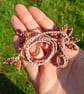 Sunstone Macrame Baby Tree Pendant  - Image 2