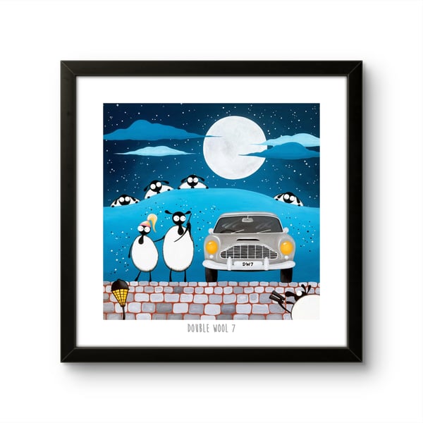 Double Wool 7 - 10" print