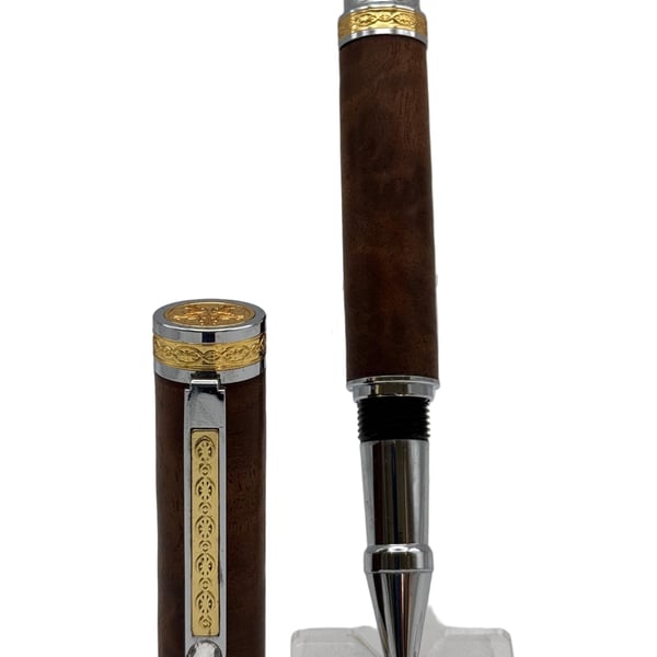 Regal Rollerball Pen - Camphor Burl