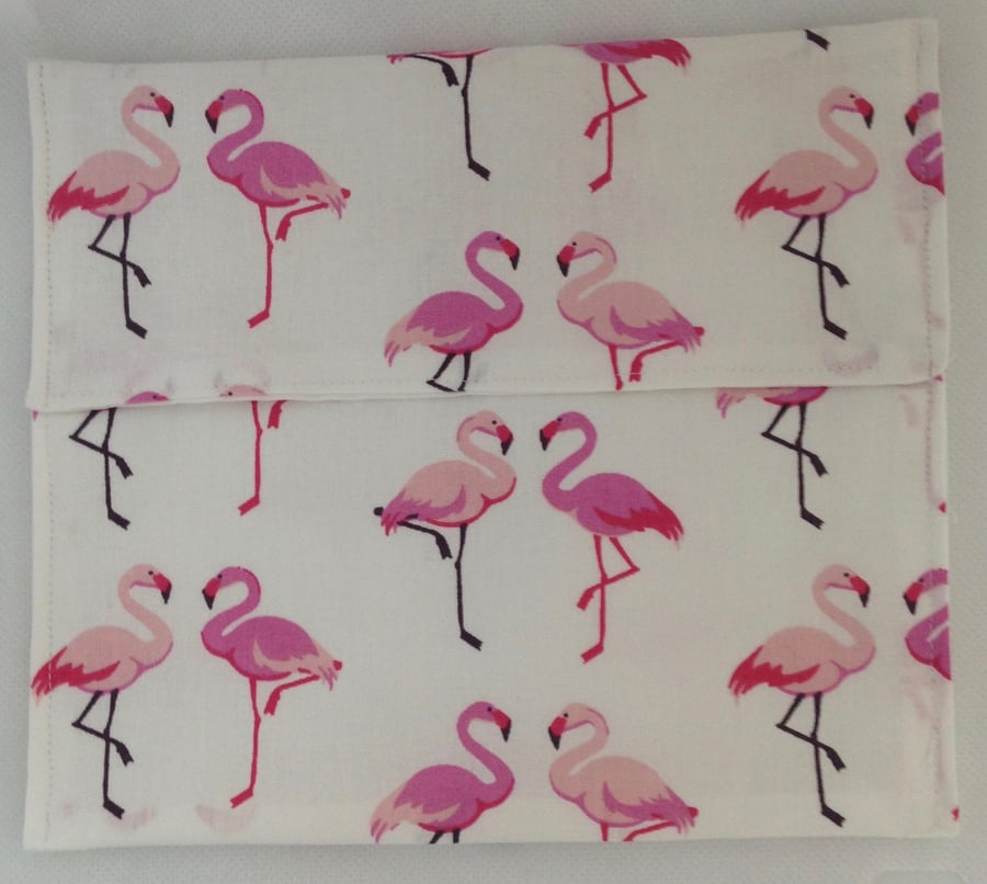 SALE - Sandwich Bag (Flamingos) PB10