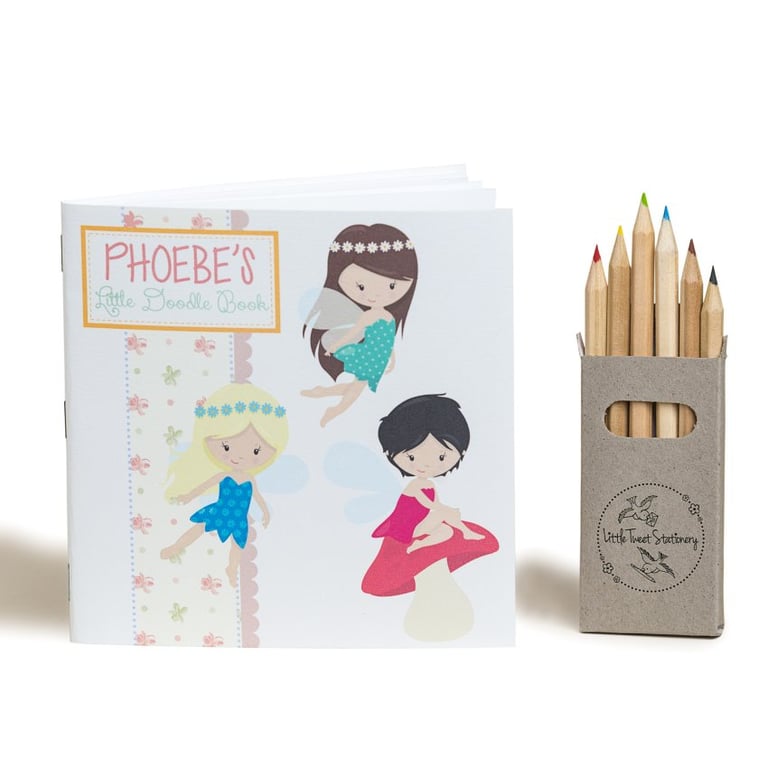 Personalised Fairy Doodle Book