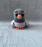 Crochet Mini Pigeon Plush - CE Tested Pigeon Soft Toy