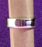 Silver Orb Ring - Classic  Fine Designer Sterling Silver Ring - Size T - Image 4