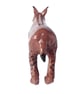 Lynx Ceramic Ornament - Hand Built - Image 3