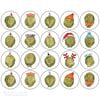 Smiley Sprout Stickers - Pack of 20