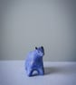 Blue Sky Star Bear Small Original Sculpture - Image 1