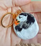 'Puffin lucky' worry stone keyring  - Image 2