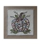 Liberty Textile Pumpkin Card: Embroidered Linen - Image 8