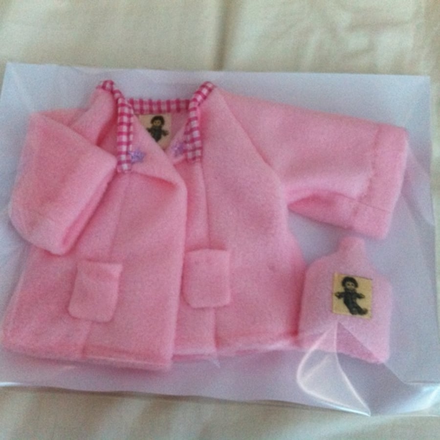 Fluffy Pink Dressing Gown