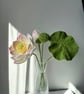Handmade Lotus Water Lily July Birthday Home Decor Summer Seconds Gift Ideas  - Image 1