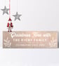 Personalised Christmas Time Wood Sign - 4 colours - Image 2