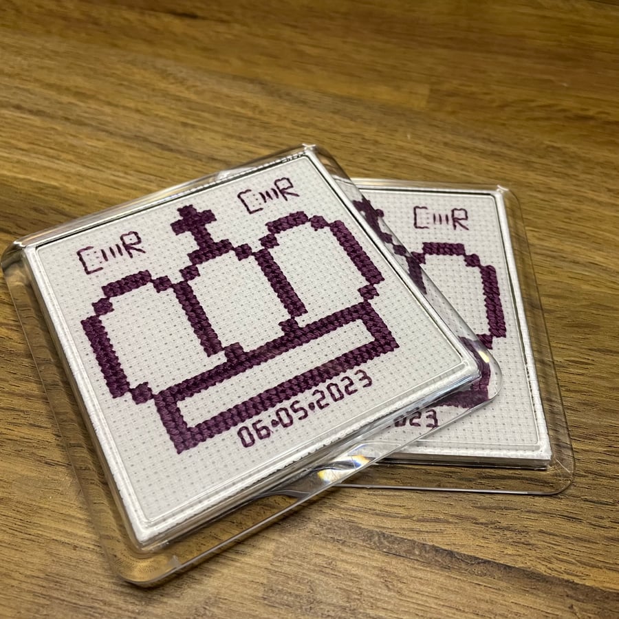 Coronation of King Charles III coaster 