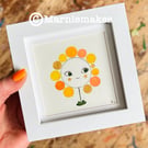 Raya - Framed Original Mini Illustration