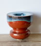 Red and Blue Collared Vessel - Image 2