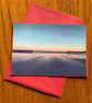 Handmade original photo card of 'Moonrise at Cullercoats' Bay' - Image 2