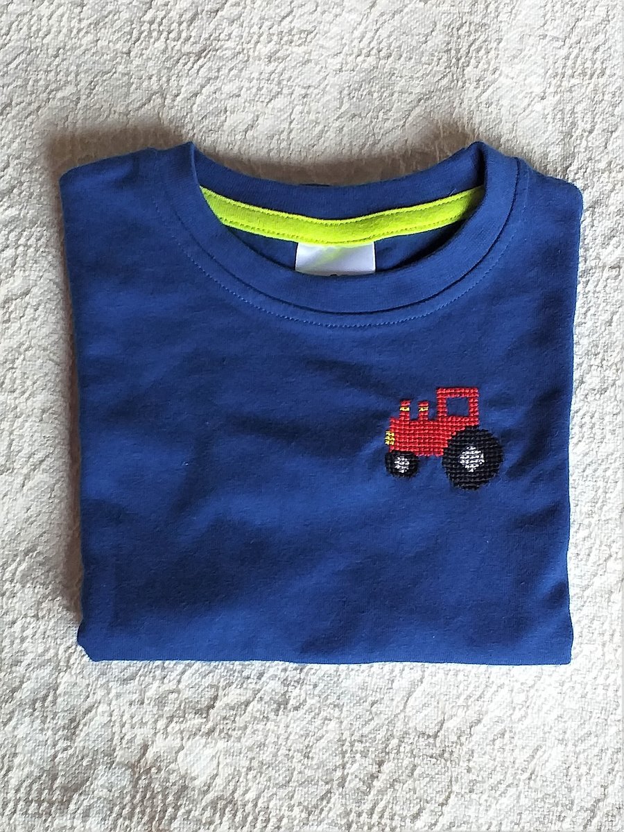 Tractor T-shirt age 2