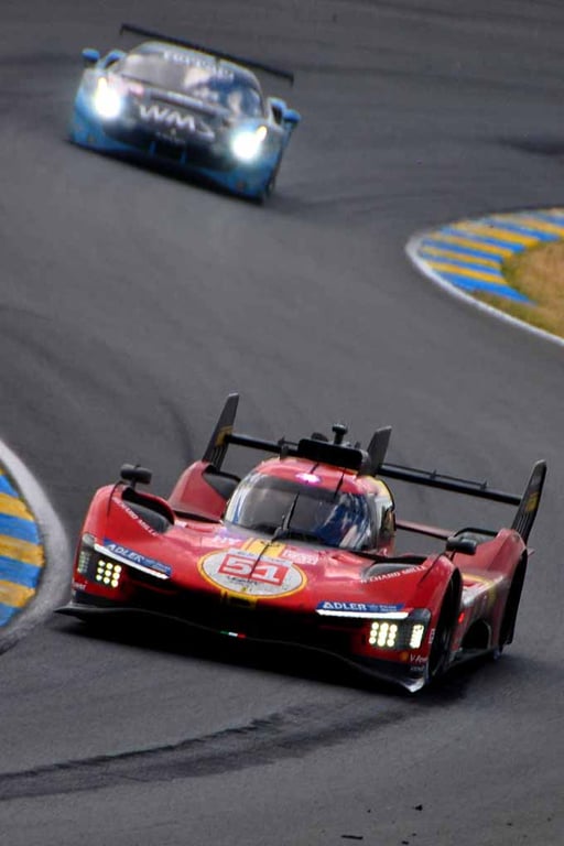 Ferrari 499P no51 24 Hours of Le Mans 2023 Photograph Print