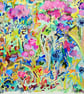 House and Garden Landscape Original Watercolour Painting - Image 7