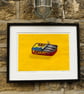 Night night, sleep tight – Colour Linoprint - Image 3