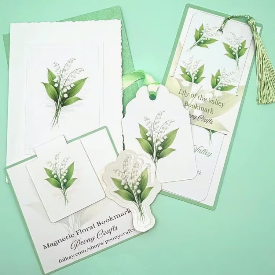 Lily of the Valley Birth Flower Mini Gift Set