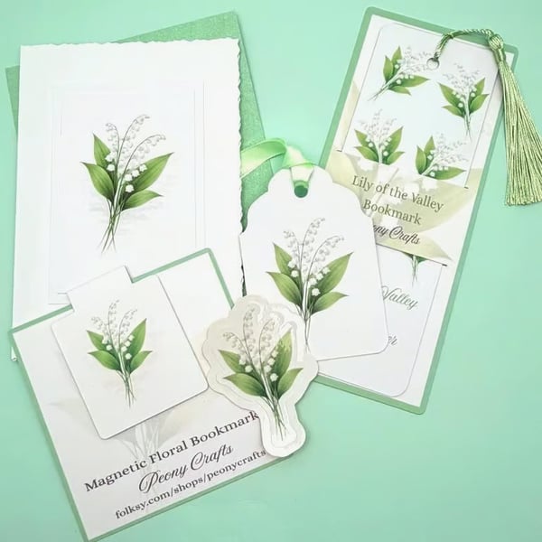 Lily of the Valley Birth Flower Mini Gift Set