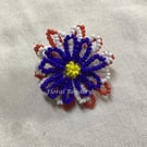 Red, White and Blue Brooch
