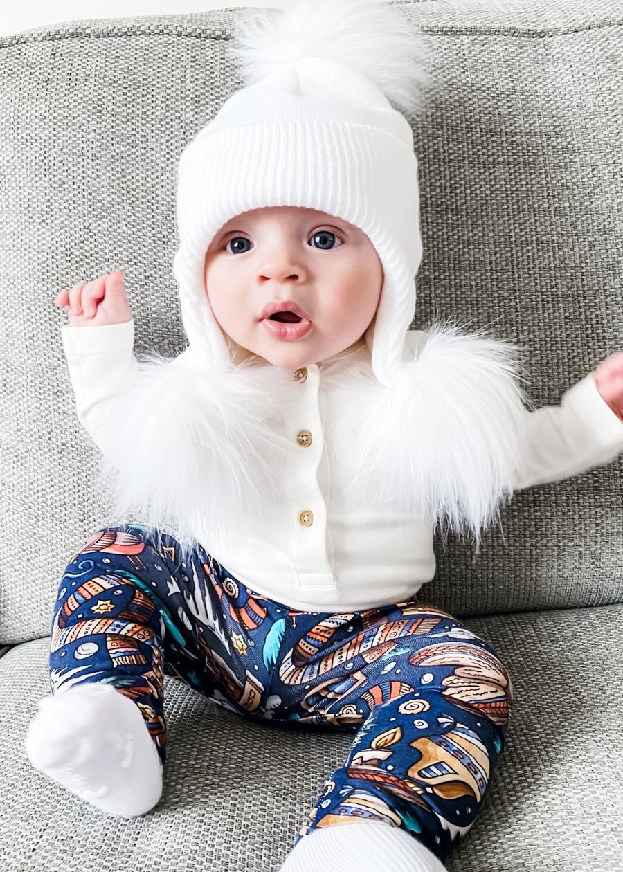Christmas outfit, christmas leggings, baby clothes, baby gift, boy leggings, 
