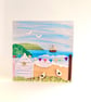 Boat & Bunting - printed greetings card - Image 3