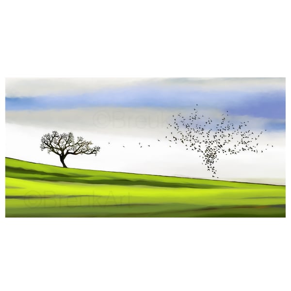 Life in Nature Three. Large Giclee print