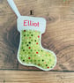 Personalised Stocking Hanging Decorations  - Image 6