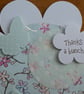 Flower Shaped Thank You Card - Thanks a Bunch - Image 2